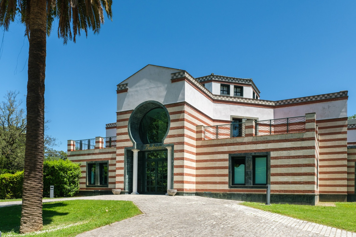 Exterior del Balneario de Solares, Castilla Termal