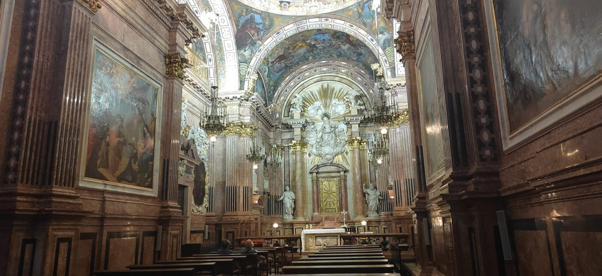 Interior de la catedral de Tortosa
