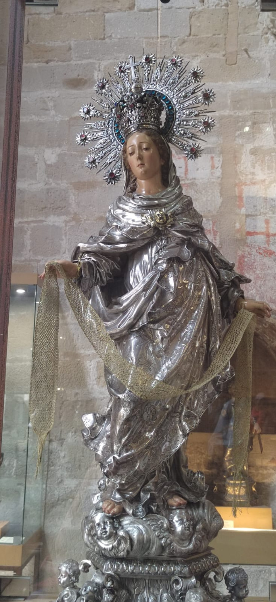 La virgen de la cinta en la catedral de Tortosa
