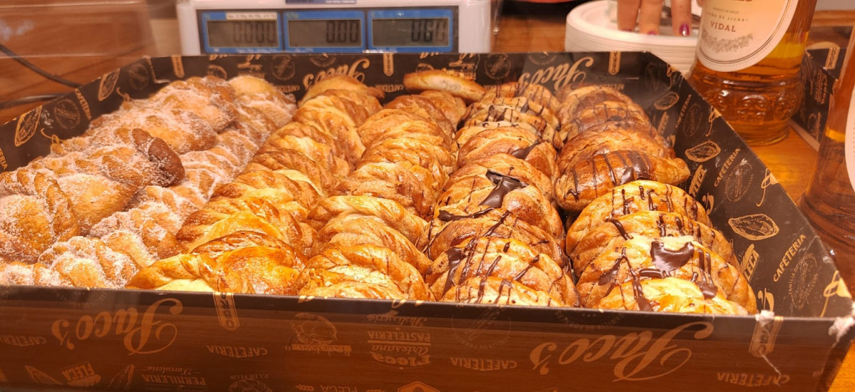 Pastissets en Rustic  Mercado de Tortosa