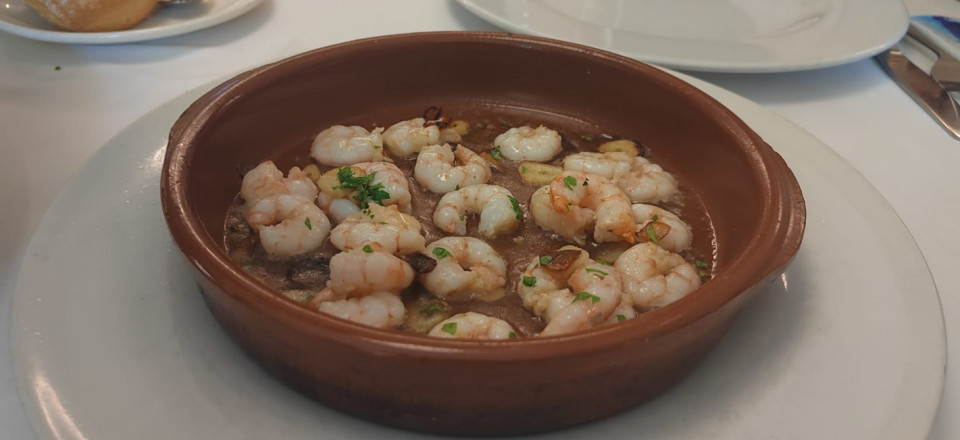 Gambas al ajillo  Materia Prima