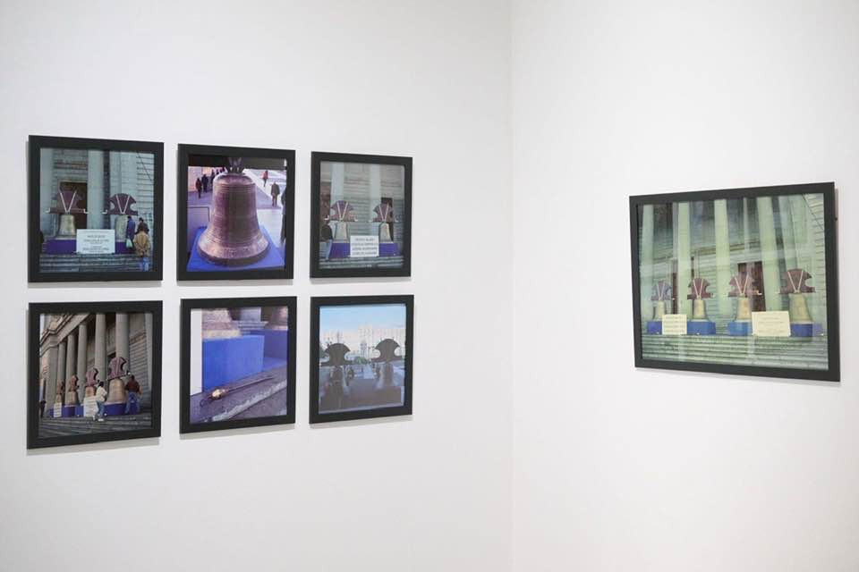 Detalle de parte de la fotos de la Exposición