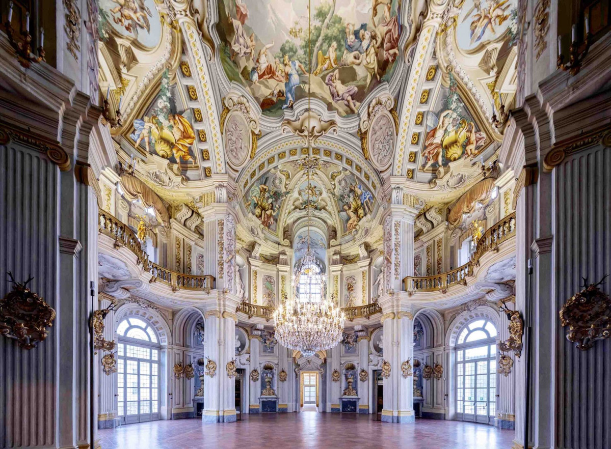 Stupinigi, ingterior Palacio