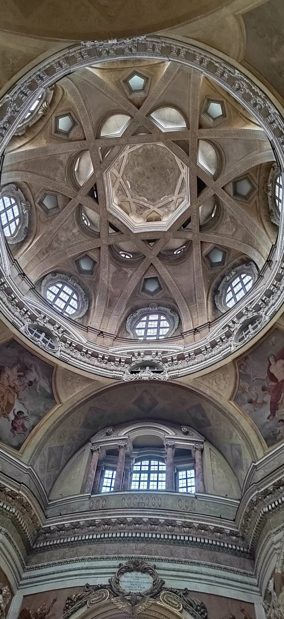 Cúpula Interior de la Iglesia de San Lorenzo  Turín