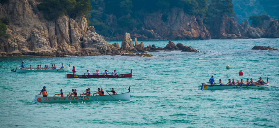 Lloret del mar, Practica de Remo