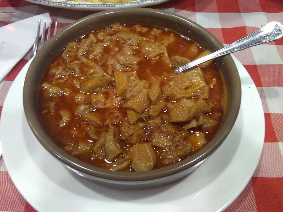 Los callos una delicia de la casa