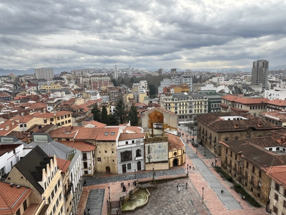 Oviedo desde las alturas