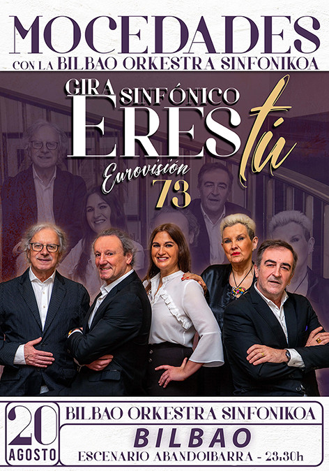Cartel Mocedades Bilbao