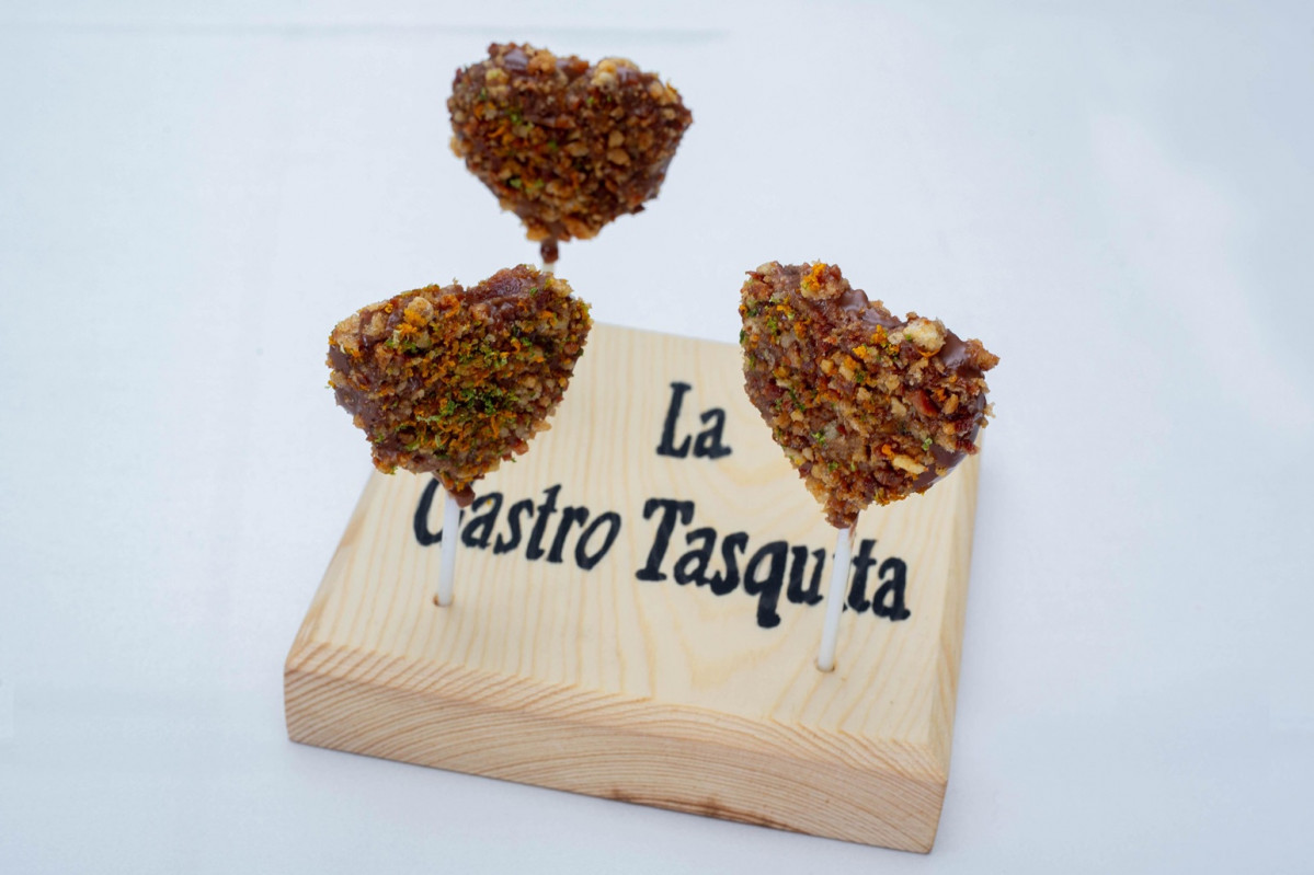 Torrezno de Inv Gastrotasquita, Piruleta de Torrezno