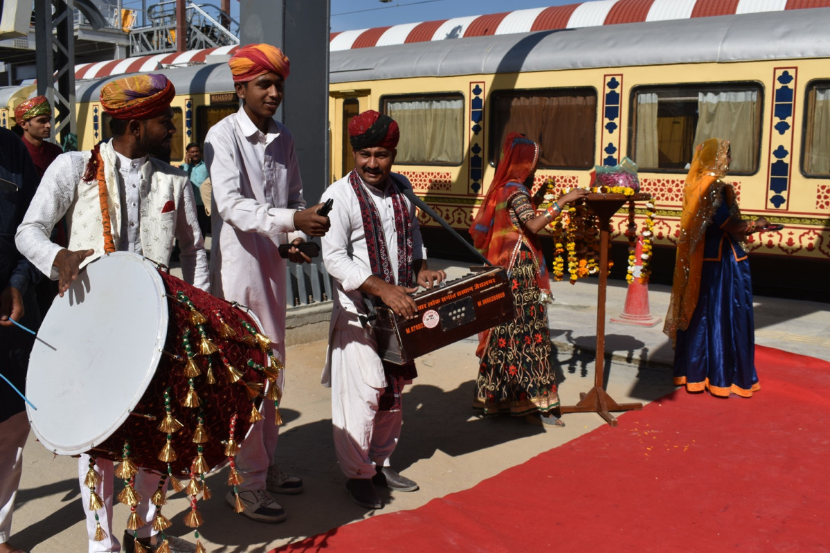 Recibimiento en Jaipur