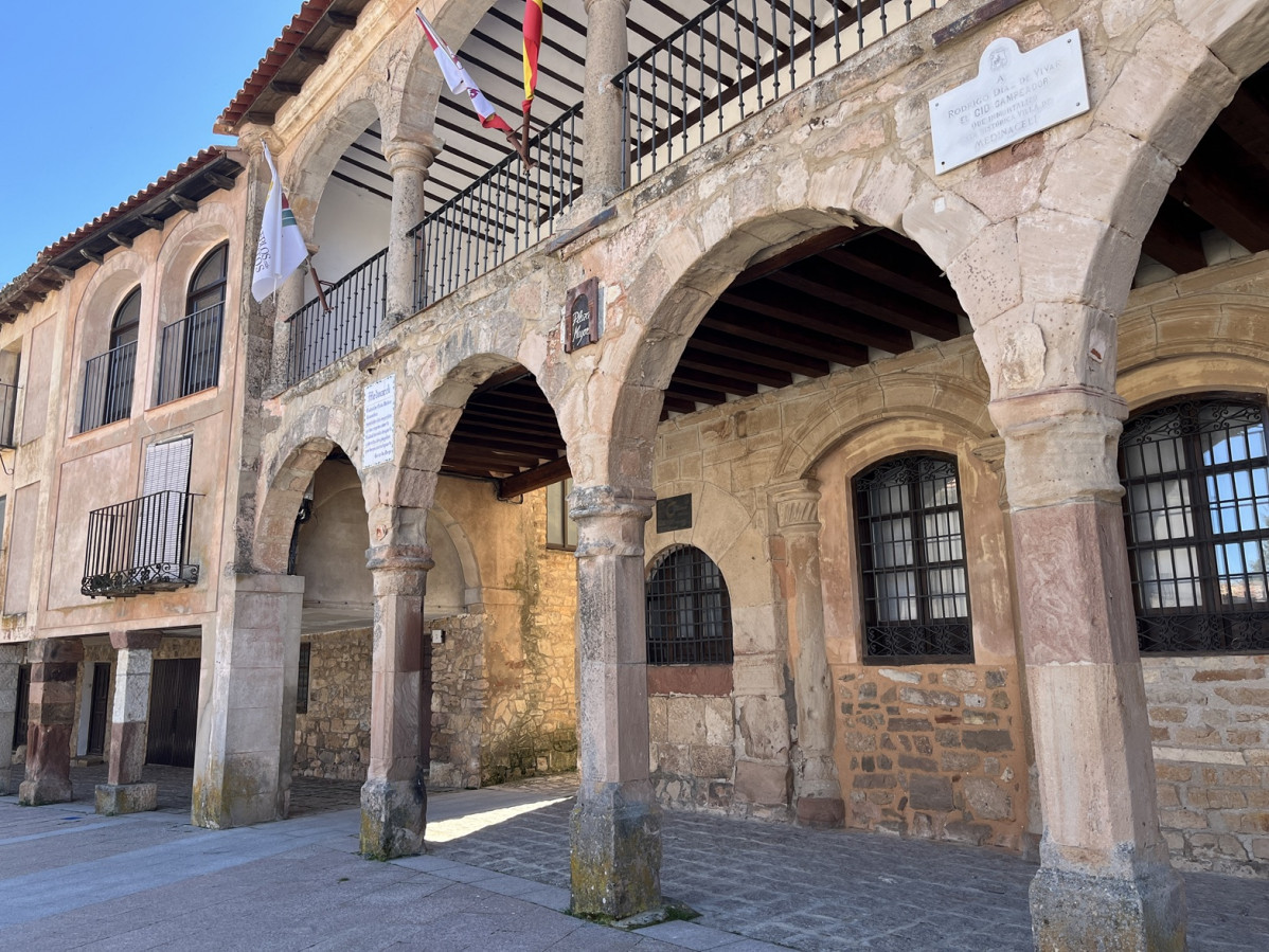 Medinaceli, Ayuntamuento en la Plaza Mayor