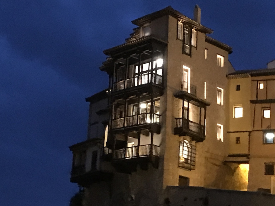 Cuenca, Casas Colgadas (nocturno)