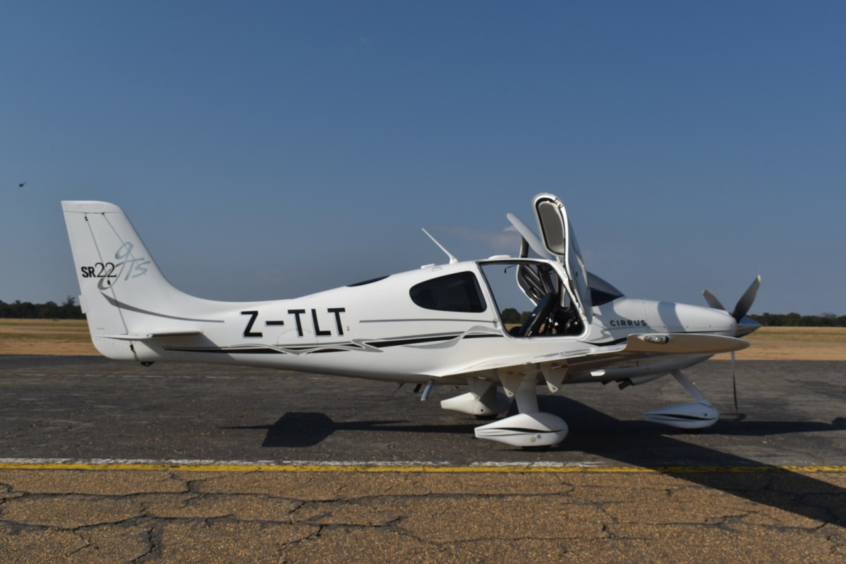 Salida del parque en avioneta