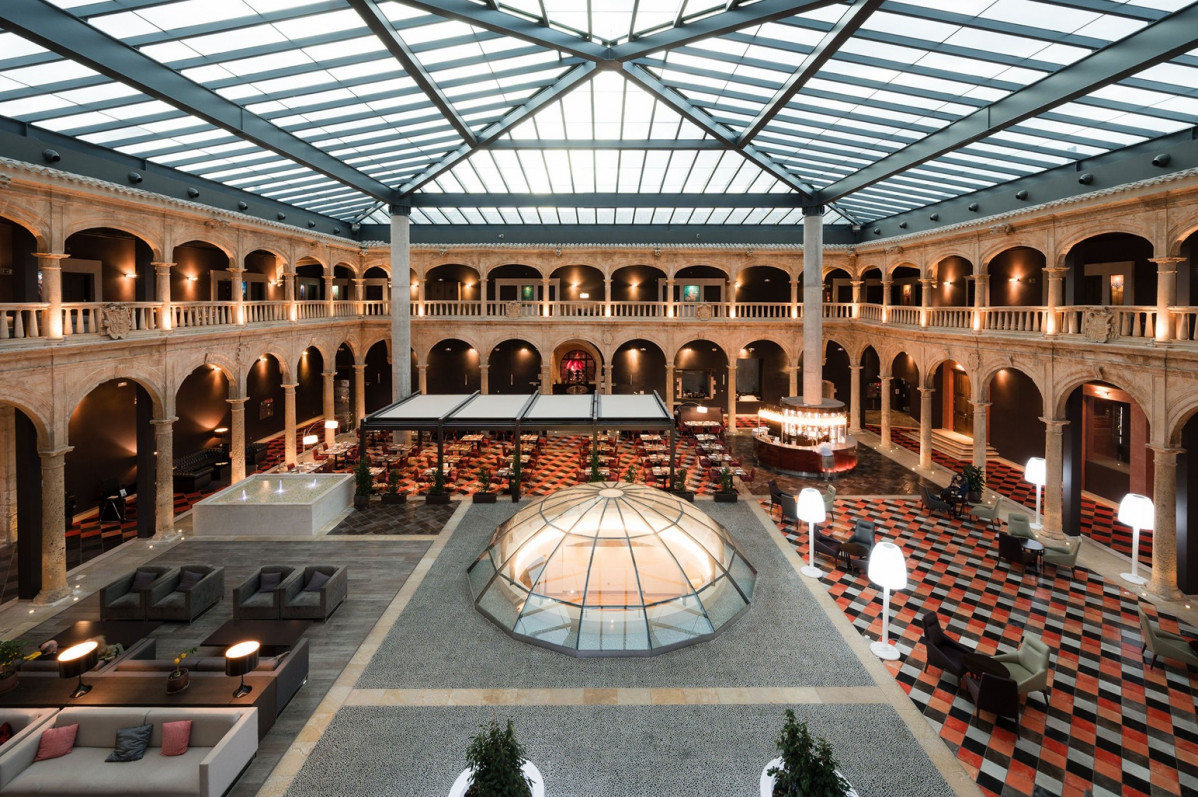 Patio renacentista en Castilla Termal de Burgo de Osma