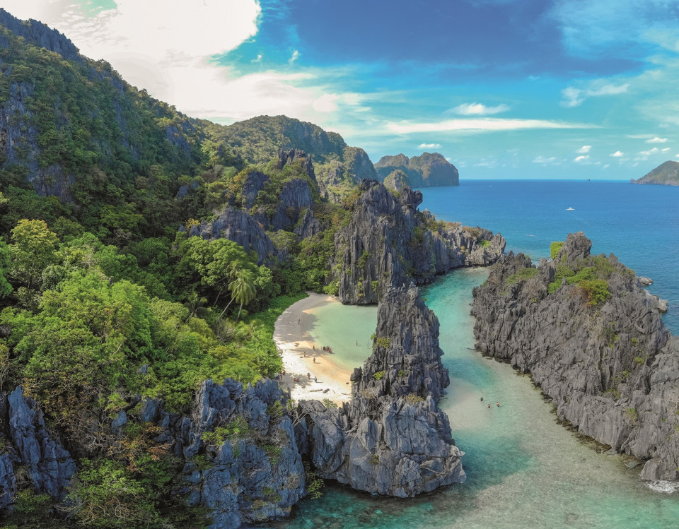 Filipinas, Hidden Beach, Matinloc Island, El Nido