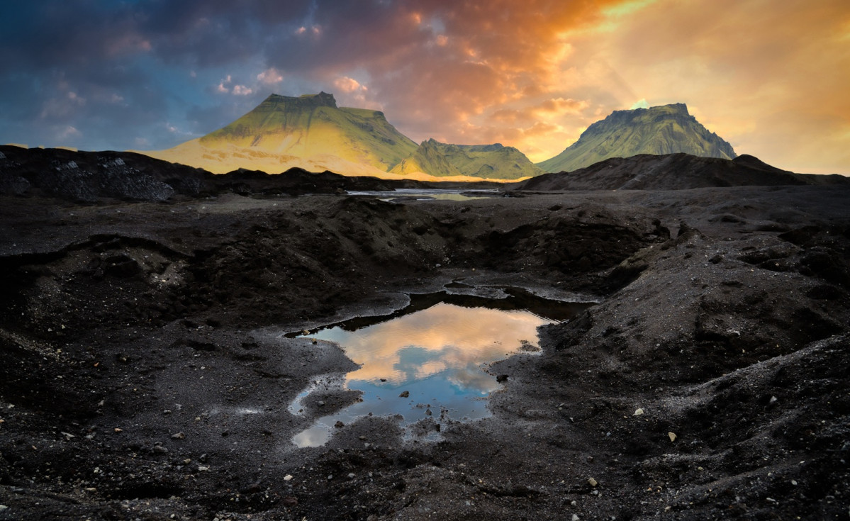 Islandia, Volcu00e1n Katla 2022