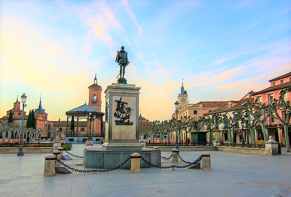 Alcalu00e1 de Henares, Plaza de Cervantes (2)