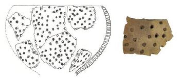 Reliquia ceramica origenes del queso 