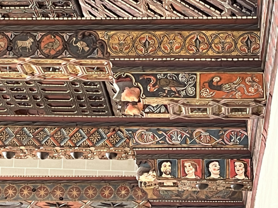 6 Techumbre de la Catedral (detalle)