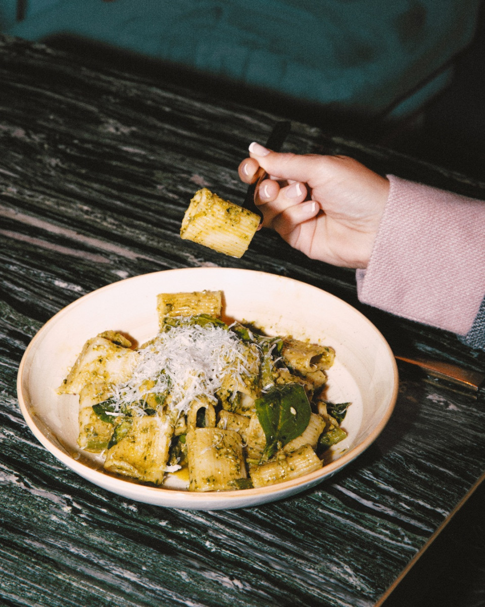 Pasta al pesto