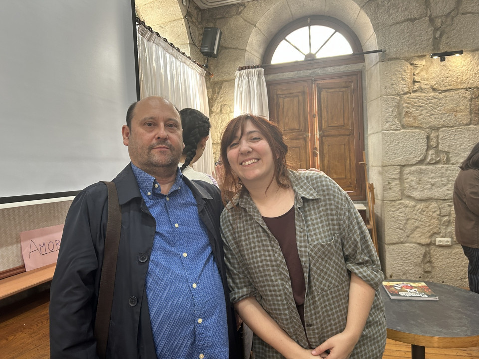 El Autor del reportaje Carnicero y Keila