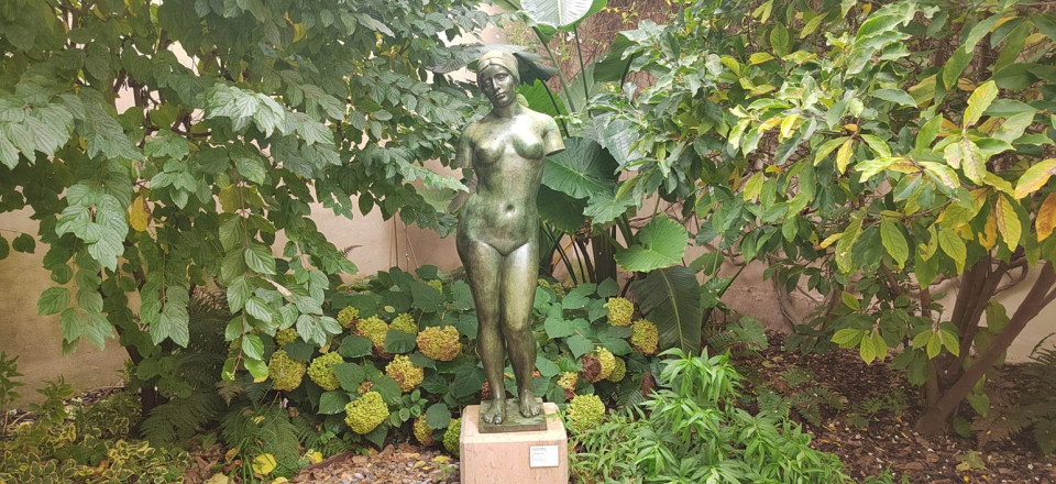 Estatua de Aristide Maillol en el Museo Hyacinthe Rigaud