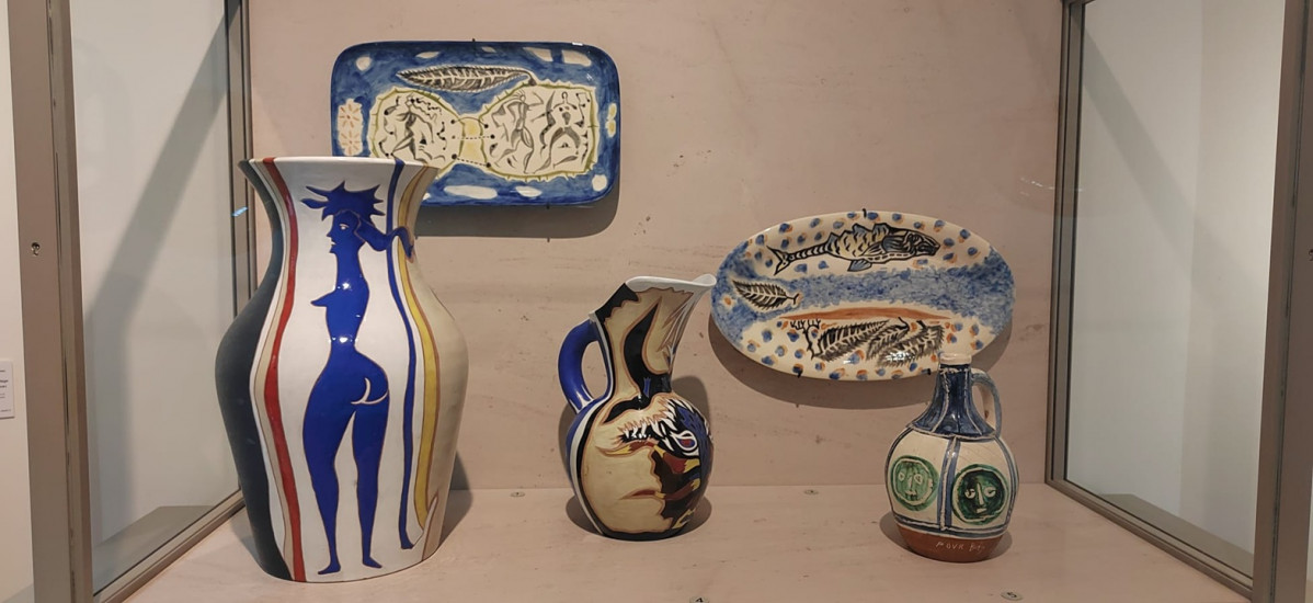 Museo Hyacinthe Rigaud de Perpiu00f1an  ceru00e1micas de Picasso y Jean Luru00e7at