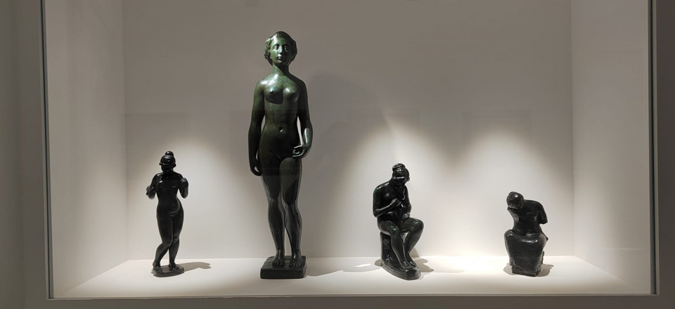 Estatuas de Maillol en el Museo de Céret