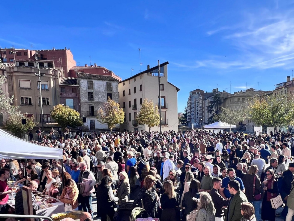 Ambiente en la Plaza San Francisco