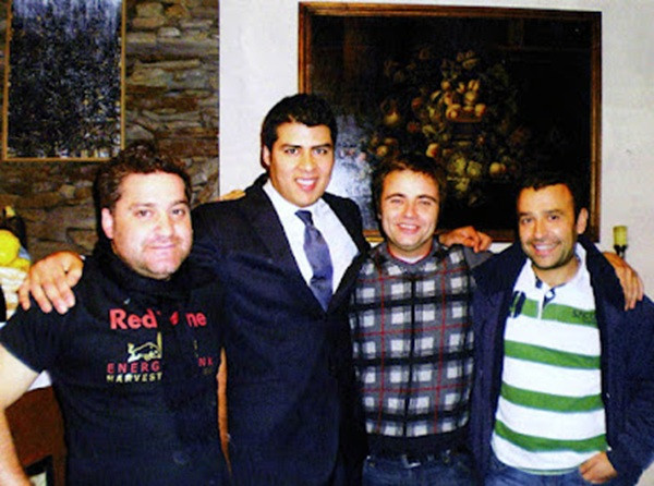Raúl Pérez, Daniel Marín, Pedro Guimaro y José Luis Mateo.