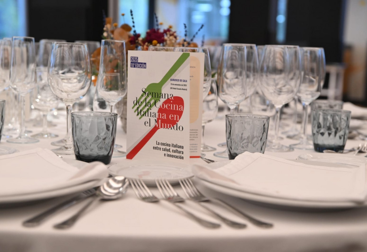 Almuerzo Semana de la Cocina Italiana en el Mundo