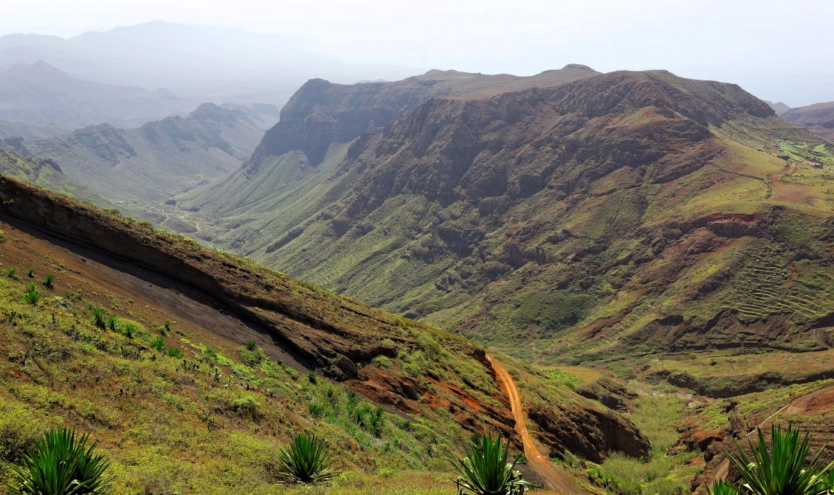 Isla de Sao Nicolau, Cabo Verde), Mazizo montau00f1oso