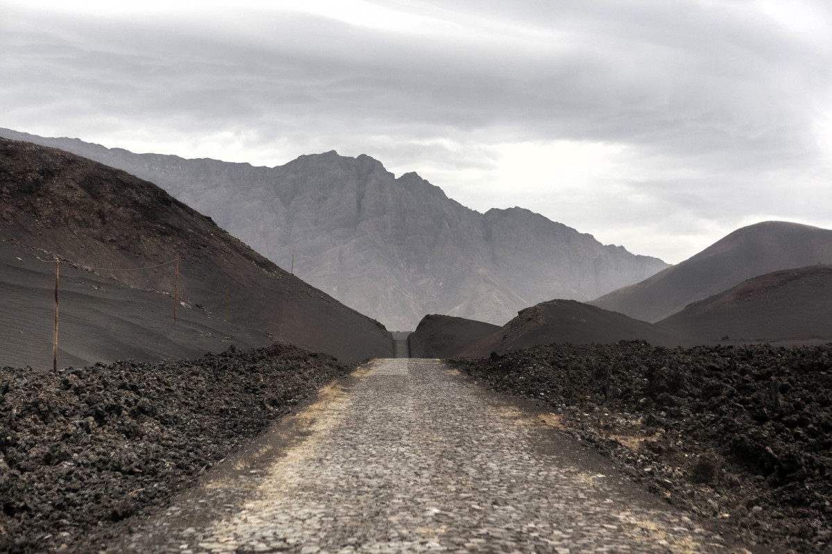 Paisaje de Su00e3o Filipe, en la isla de Fogo, Cabo Verde