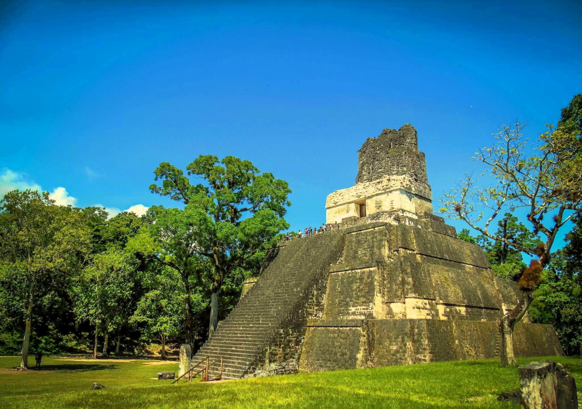 Guatemala, Templo II Tikal, Petu00e9n, 1