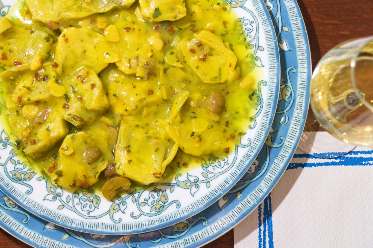 Alcachofas a la Montillana