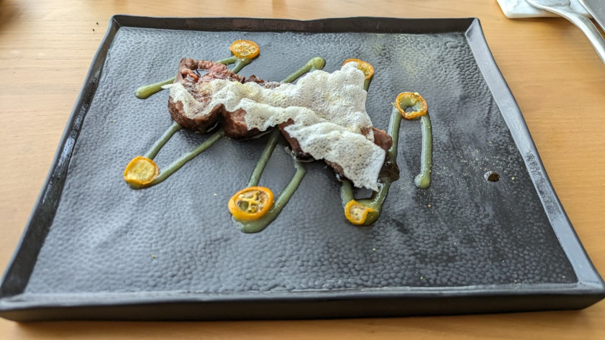 Presa Ibu00e9rica con kumquat