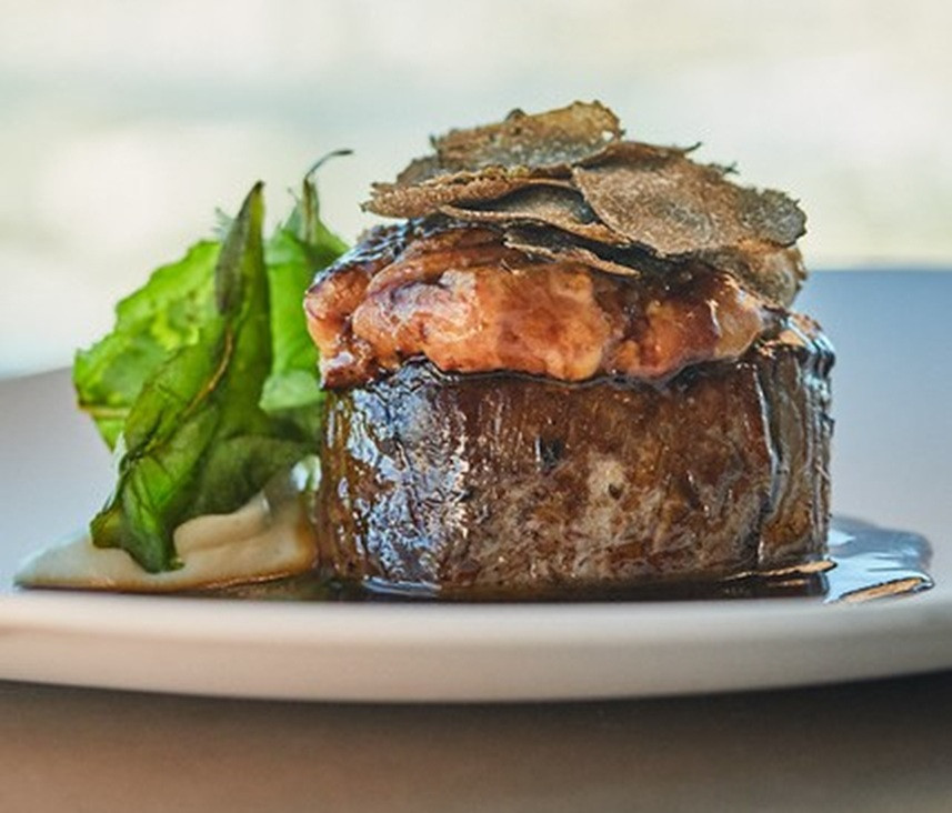 Solomillo de foie vaca y trufa