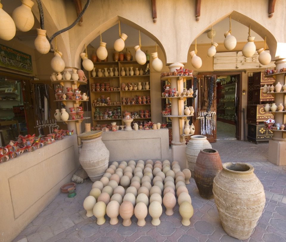 Pottery shop, Nizwa Souq