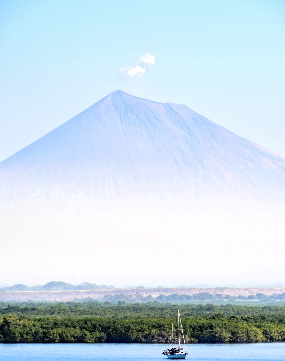 Volcan San Cristóbal, En Chinadega, Nicaragua