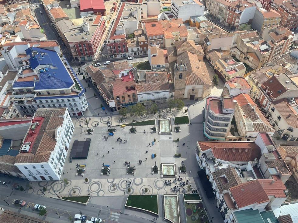 Tomelloso, panorámica aerea