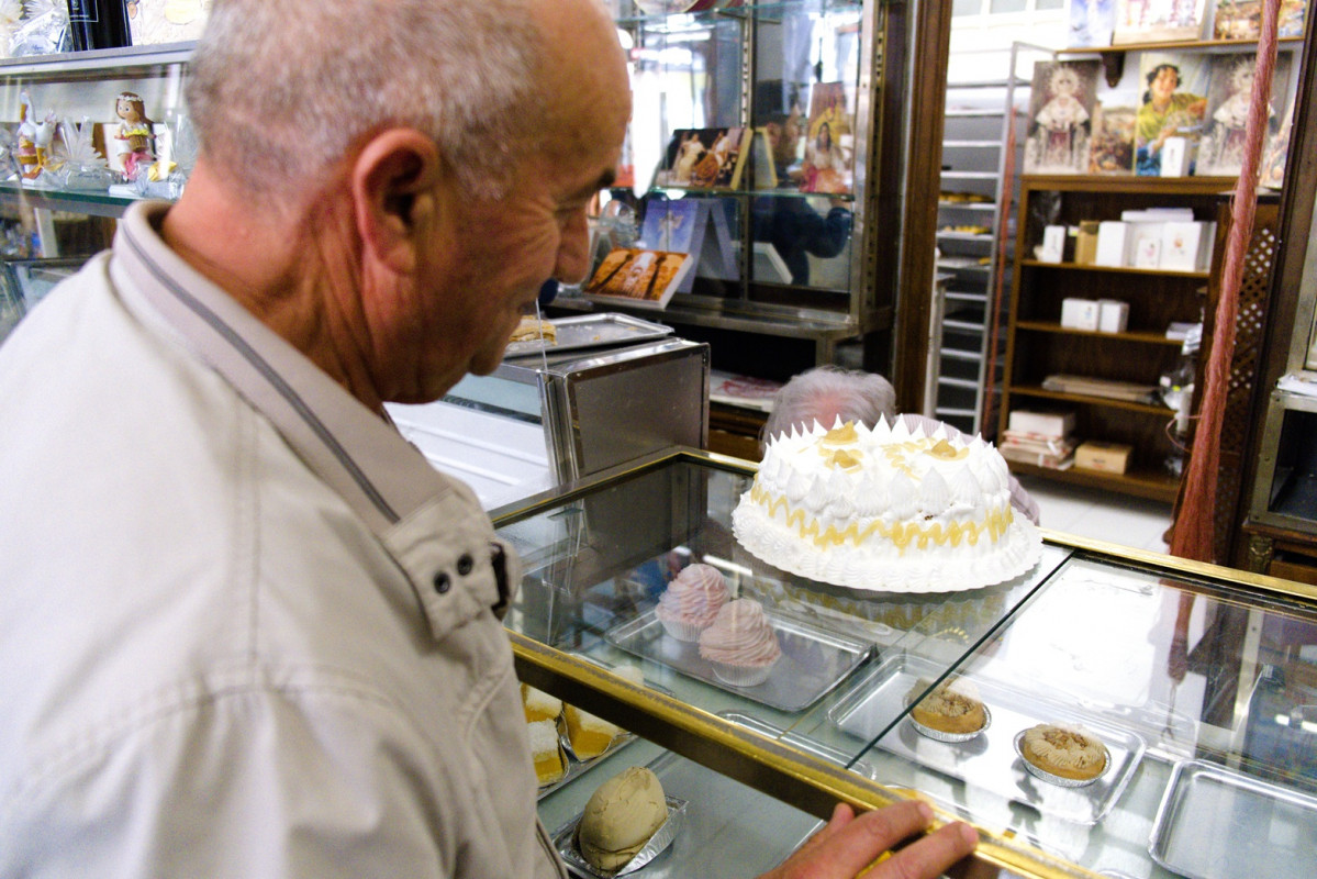 Pastelou0301n en Pasteleriu0301a centenaria Manolito Aguilar