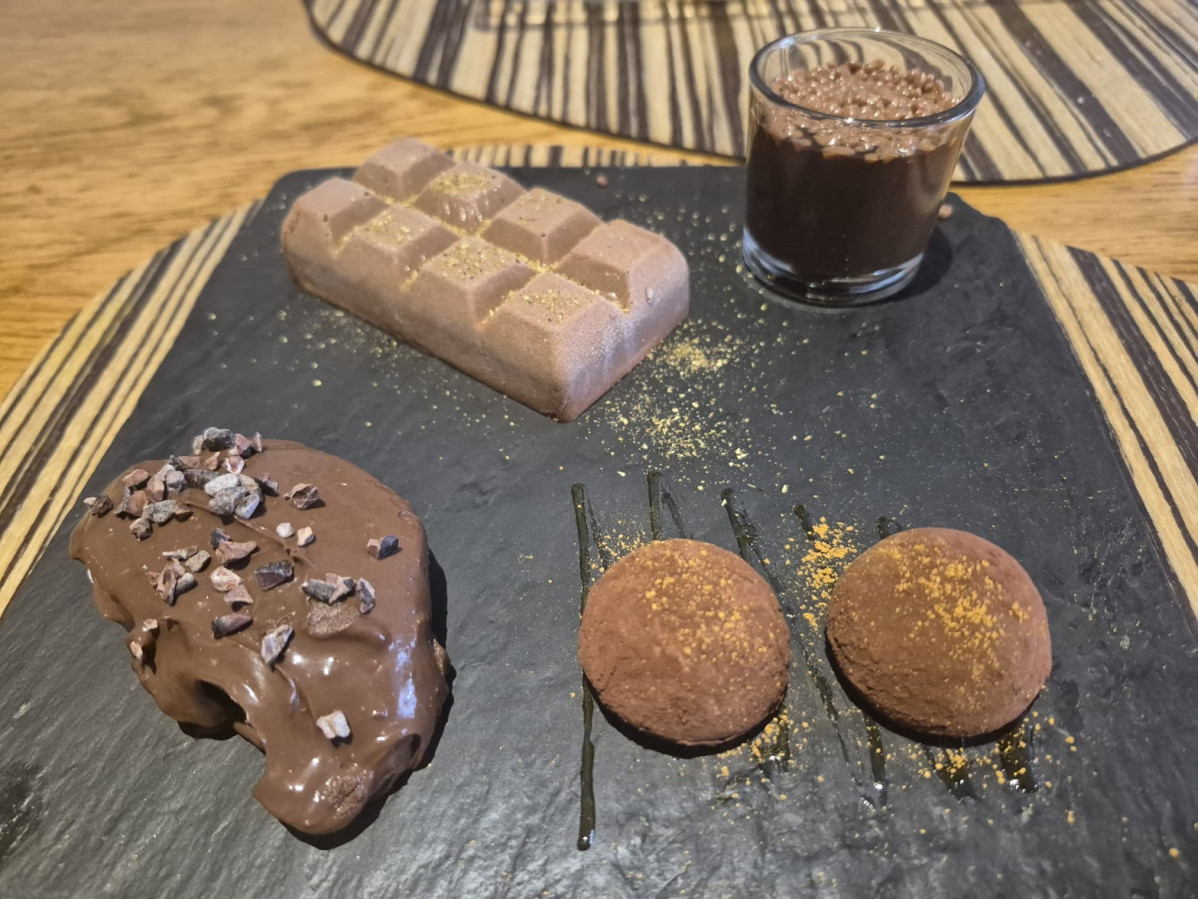 Homenaje de chocolate  Metro Bistro