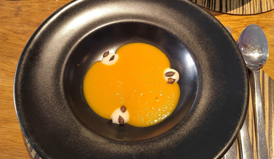 Crema calabaza  Metro Bistro