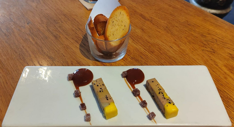 Terrina Foie gras de Metro Bistro