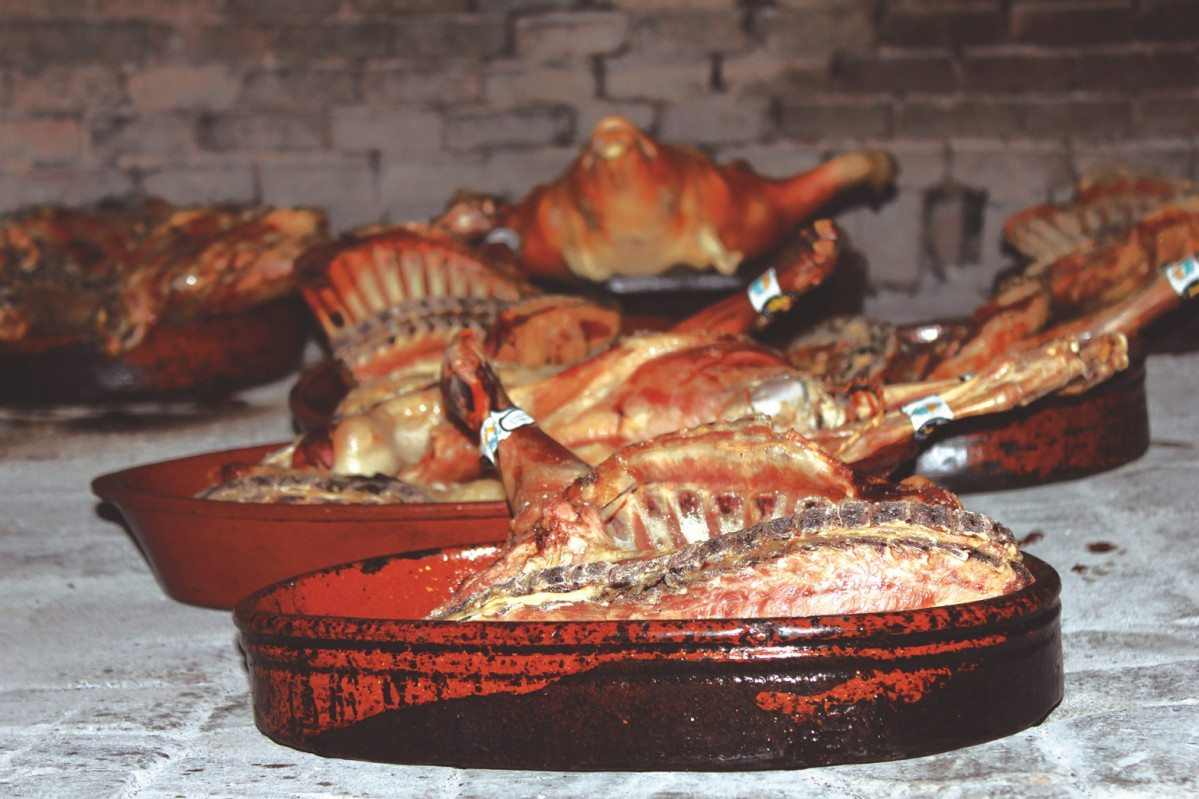 Riaza, Lechazo asado