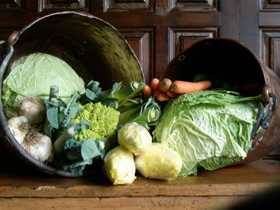 Riaza, poductos de su huerta