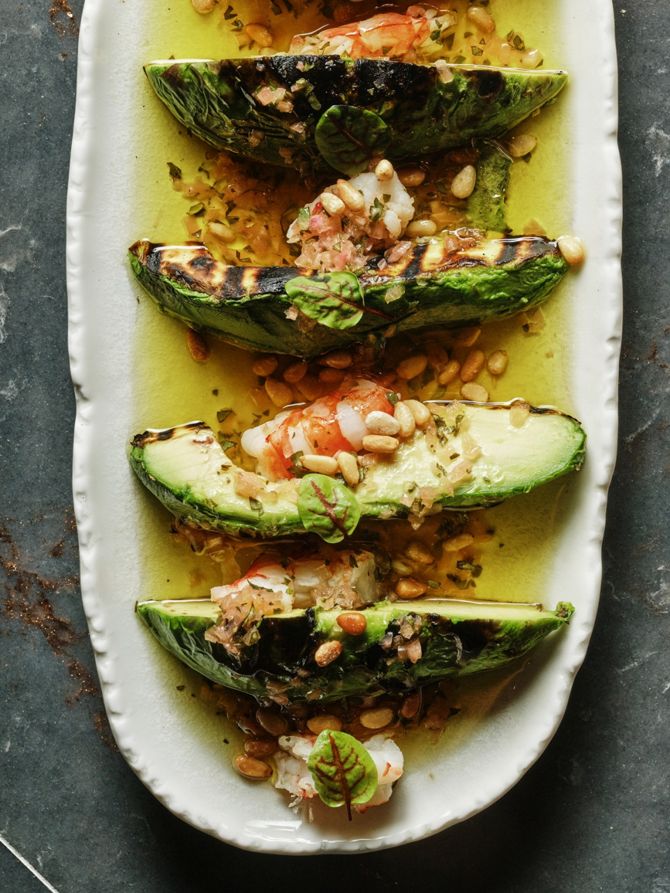 Aguacate a la brasa  Gayarre