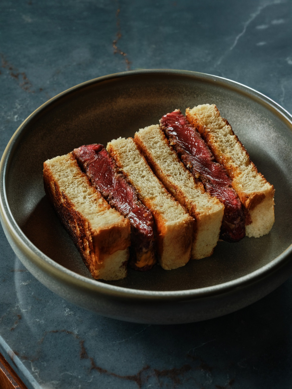 Sandwich sando de solomillo Gayarre