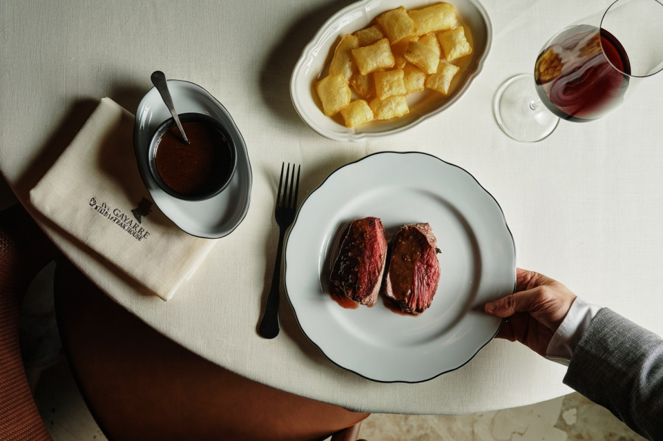 Solomillo a la sal Gayarre