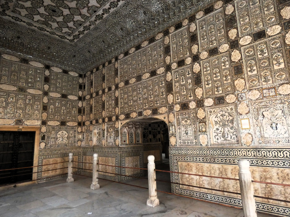 Sheesh Mahal del Fuerte de Amber